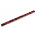 Peradon Halo Black & Red Patch Case for 3/4 Jointed Cue & Extension (S2674-BLAREDPAT)